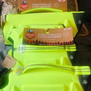 Arcadia Dog Life Preserver Small, Xtra Small and Large.